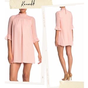 KENEDIK Dotted Mini Dress